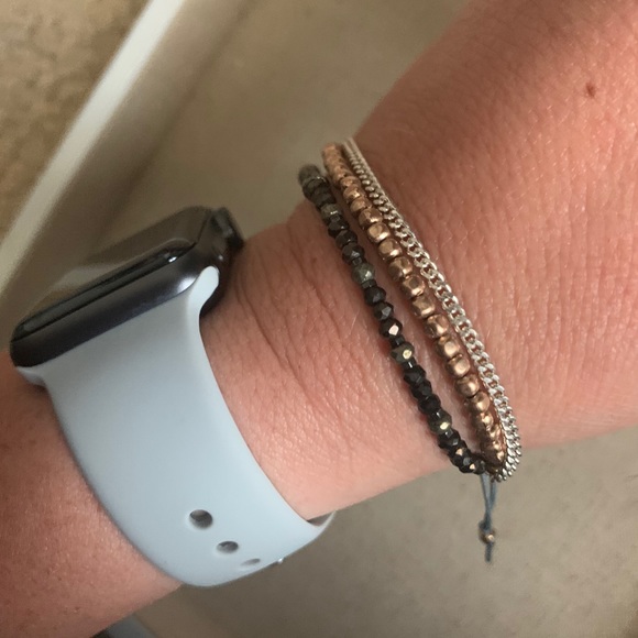 Stella and Dot bracelet multi color draw string - Picture 1 of 4